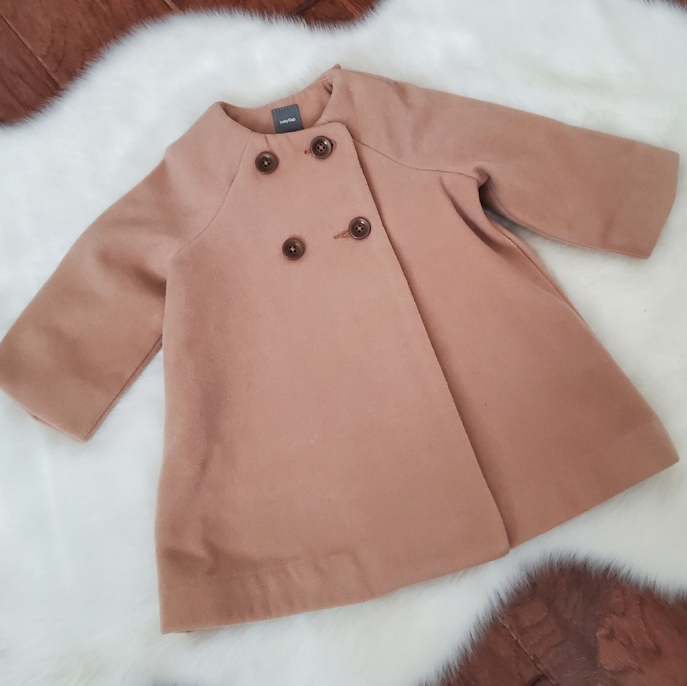 Baby Gap Camel Peacoat Size 6-12 months